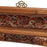 Carved Decorative Bed Fascia Red and Gold