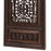 Set of Four Antique Carved Fretwork Window Panels