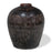 Large Vintage Black Glazed Jar
