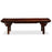 Antique Elm Bench With Cloud Head Spandrels