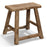 Large Wooden Vintage Chinese Stool