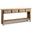 Four Drawer Console in Reclaimed Wood