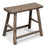 Wide Elm Chinese Stool