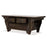 Green Lacquer Kang Table with Carved Spandrels