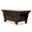 Green Lacquer Kang Table with Carved Spandrels