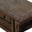 Green Lacquer Kang Table with Carved Spandrels