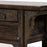 Green Lacquer Kang Table with Carved Spandrels