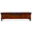 Low Three Drawer Table in Orange Lacquer