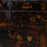 Painted Lacquer Black Chinese Opera Trunk