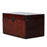 Red Lacquer Blanket Chest with Floral Pattern