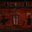 Orange Lacquer Cabinet with Vase Paintings