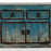 Blue Lacquer Low Sideboard