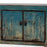 Blue Lacquer Low Sideboard