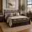 Lattice Bed, Chocolate