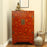 Shanxi Butterfly Cabinet, Red Lacquer