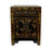 Small Butterfly Cabinet, Black Lacquer - Clearance
