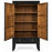 Chinese Wedding Cabinet, Black Lacquer