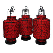 Chinese Lantern, Red Cylindrical