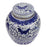 Fuliang Butterfly Blue and White Ginger Jar