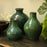 Green ceramic storage jars