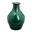Tall Green Ceramic Bottle Vase