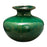 Wide Squat Green Bottle Vase