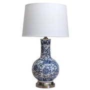 Peony and Pheasant Bottle Lamp