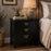Chinese Butterfly Drawers, Black Lacquer