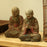 Carved Wooden Praying Buddha