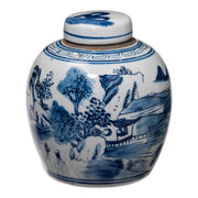 Small Blue and White Ginger Jar, Lakeside