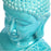 Porcelain Buddha Head, Turquoise