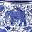 Hutian Blue and White Medium Fish Bowl, Elephants
