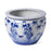 Hutian Blue and White Fish Bowls, Set of Two