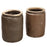 Straight Sided Vintage Dark Jar
