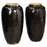 Tall Black Vintage Earthenware Jar