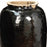 Tall Black Vintage Earthenware Jar