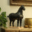 Indigo Ceramic Tang Horse