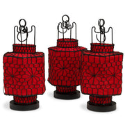 Chinese Lantern, Red Hexagonal