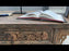 Antique Chinese Shanxi Carved Elm Temple Table