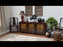 Red Lacquer Gansu Painted Sideboard