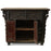 Chinese Antique Dark Elm Panelled Cabinet