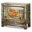 Chinese Distressed Cabinet with Floral Painting