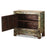 Chinese Distressed Cabinet with Floral Painting