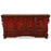 Red Lacquer Shanxi Sideboard with Carved Spandrels