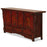 Red Lacquer Shanxi Sideboard with Carved Spandrels