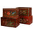 Chinese Red Painted Wedding Box