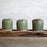 Vintage Chinese Celedon Green Ceramic Jars