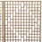 Lattice Wall Panels with Diamond Pattern