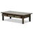 Three Drawer Low Grey Lacquer Table