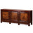 Red Lacquer Chinese Antique Painted Sideboard